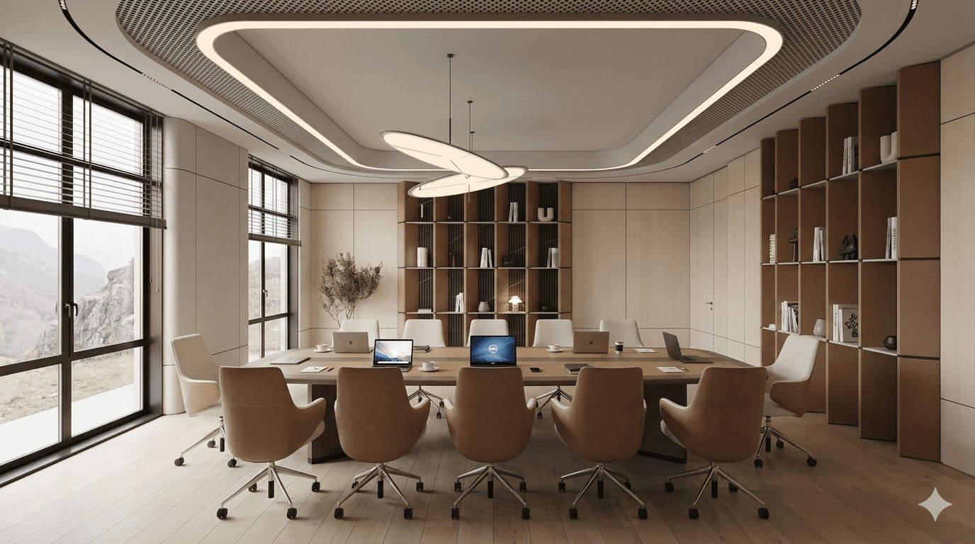 Intérieur de bureau de direction — Toronto, 2025